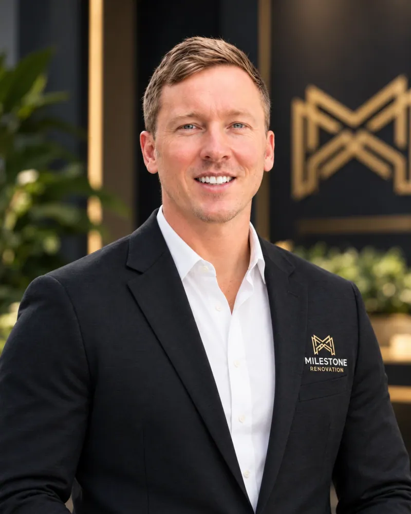 Portrait of James Creswick, Renovation Specialist at Milestone Renovate